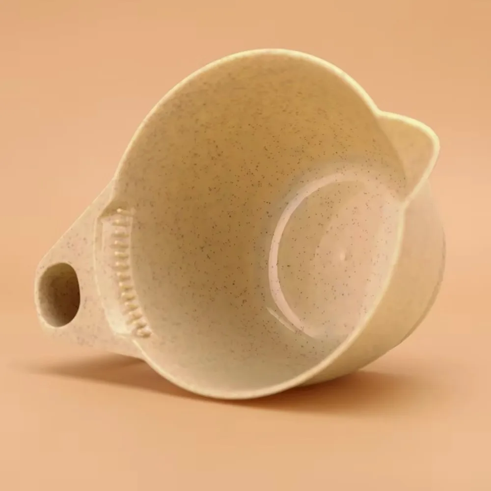 Large Capacity Coloring Mixing Dye Bowl Wheat Straw Styling Accessories Hairdressing Cup DIY Salon Styling Tool Hair Dyeing