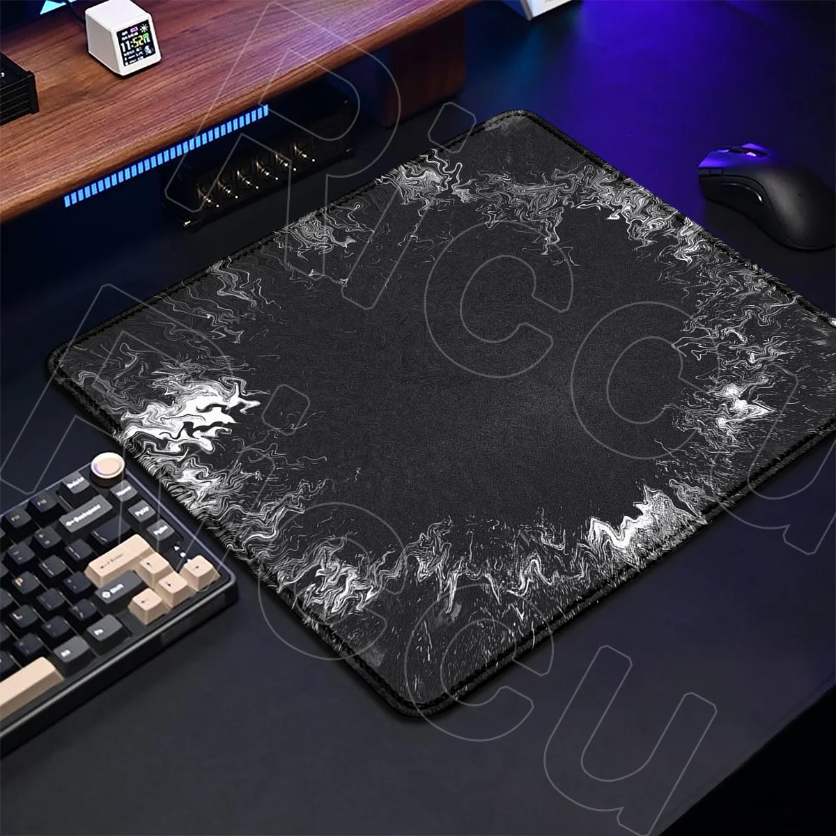 Cloud Mist Table Pads Gaming Small Mouse Pad Rubber Keyboard Desk Mat 18x22cm Anti-slip Best Choice Mice protective pad coaster