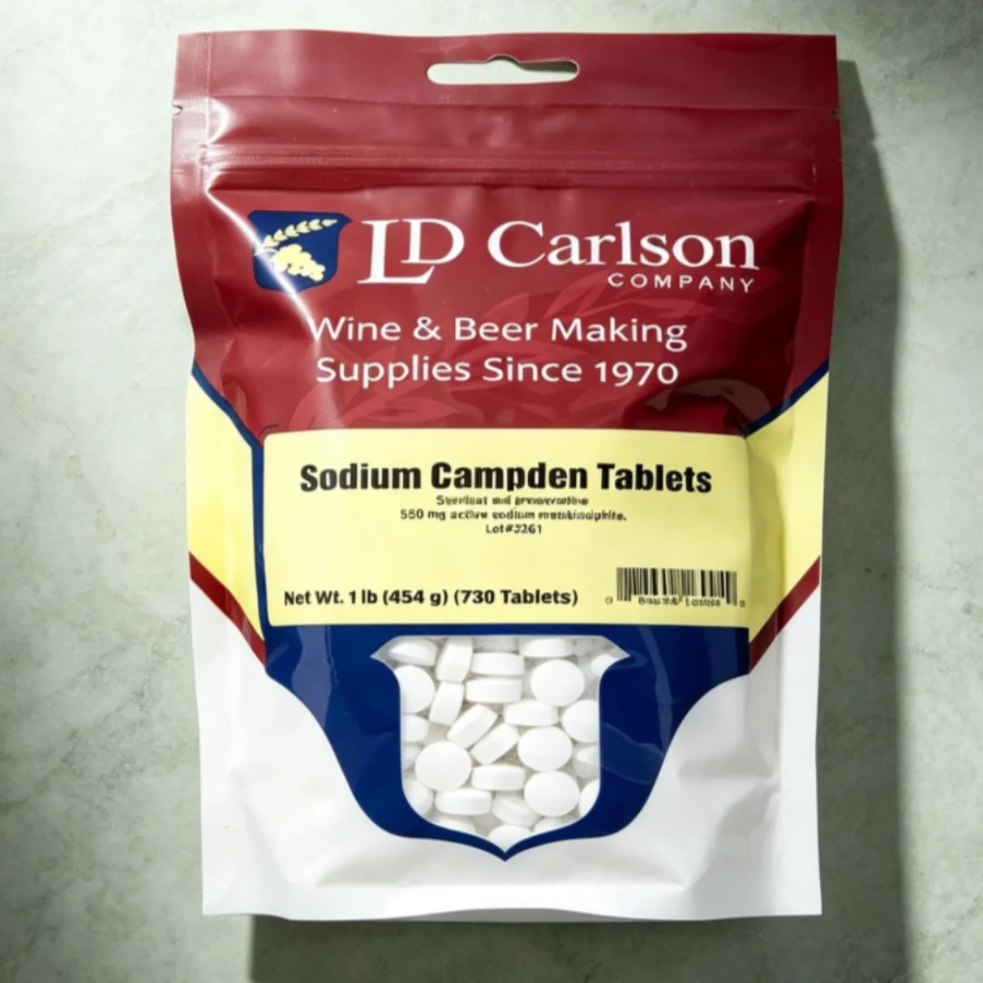 10 Tablets Aluminum Bag Use to Pack Wine Brewing Water Cleaning for Beer