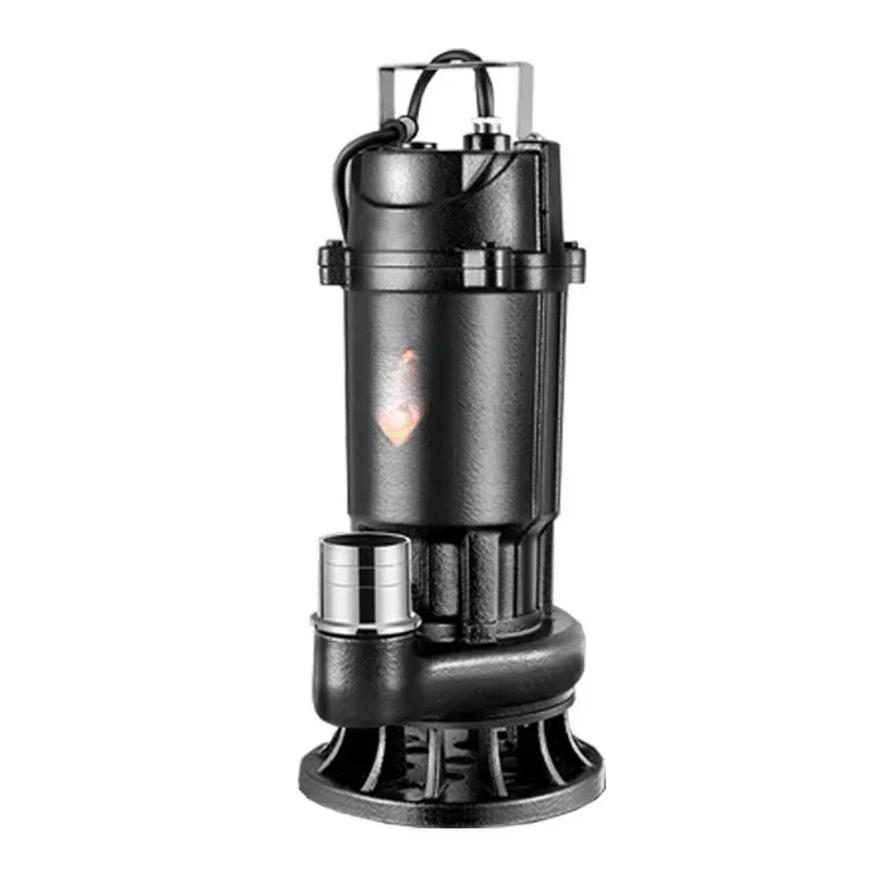 Submersible pump household 220V agricultural irrigation pump high lift large flow small pump cutting sewage