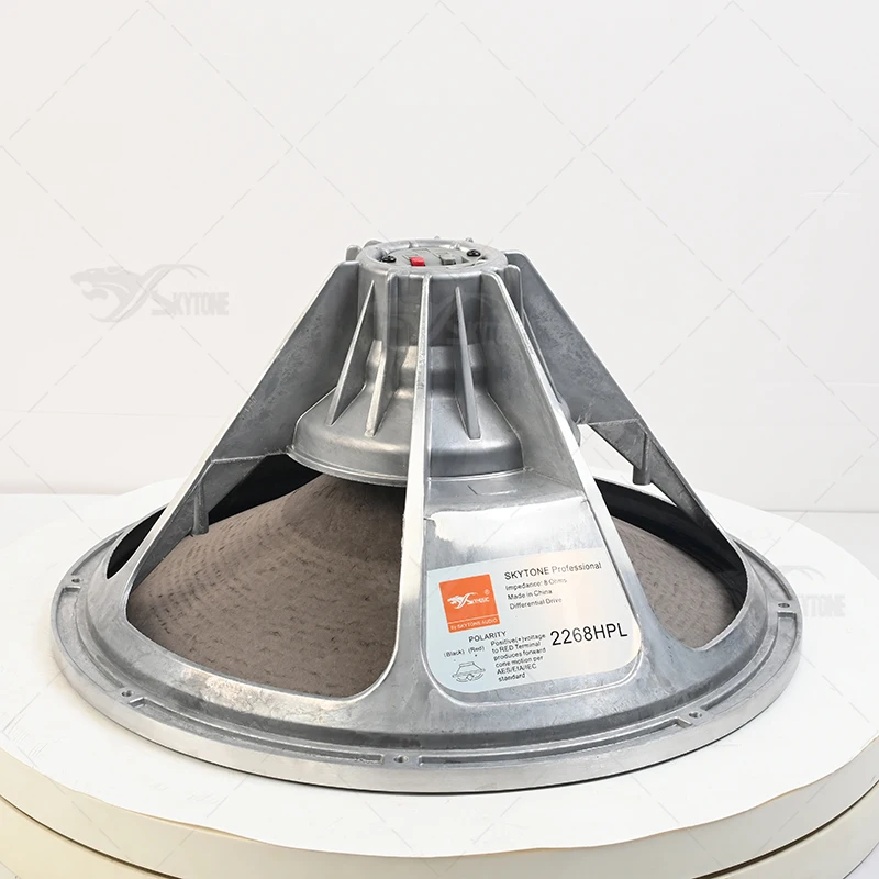 2268HPL 18 Inch Neodymium Magnet Woofer RMS 1000W Dual Voice Coil Differential Drive Speaker