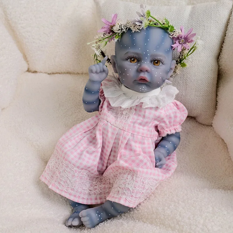 

12inch Newborn Doll Hand made High Quality Reborn Avatar meadow Dolls Lifelike Real Soft Touch Small Doll Cute Handy DOLL
