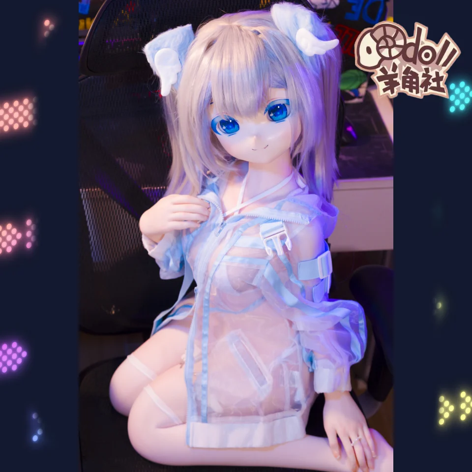 Super cute anime doll rabbit Gamer Girl