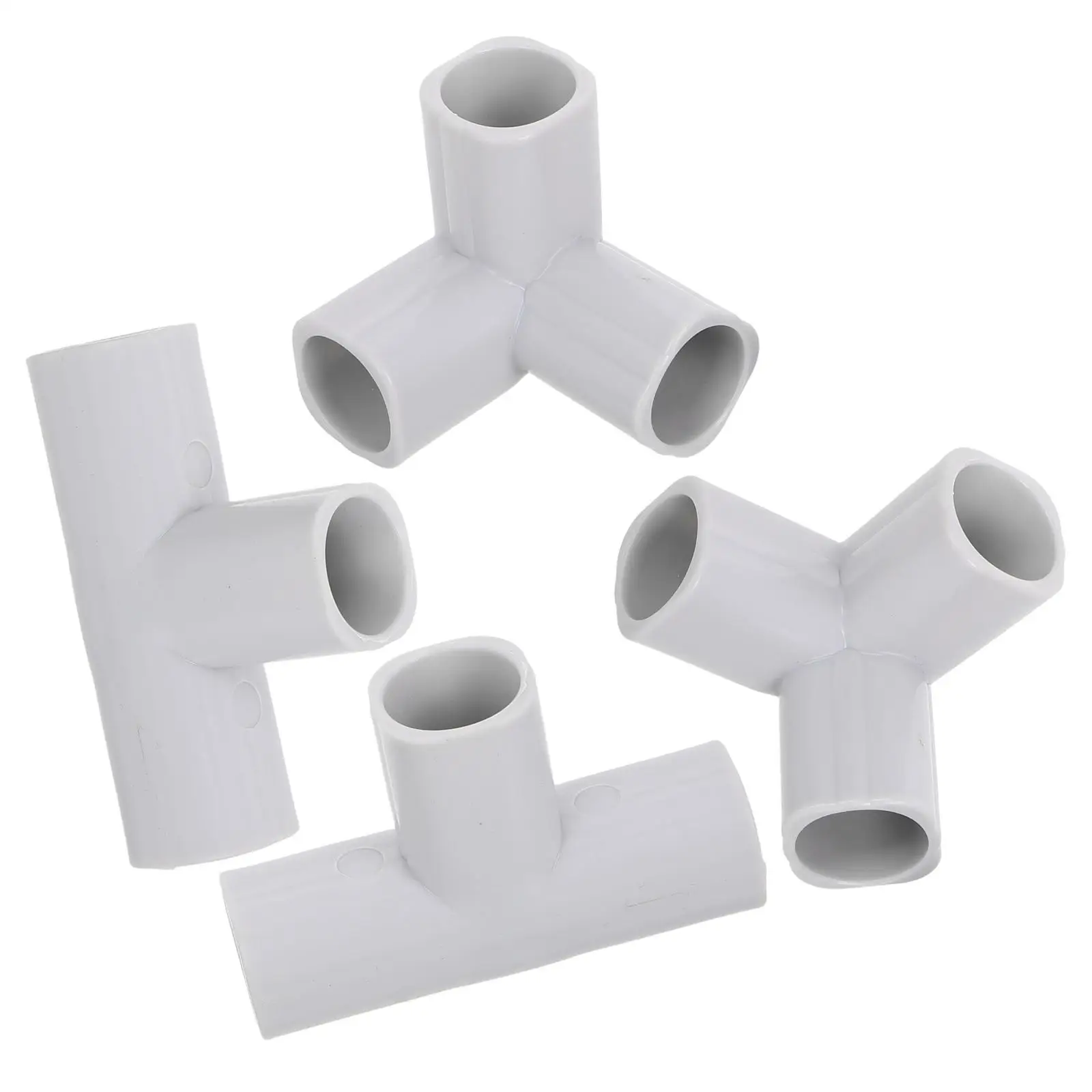 4 Pcs Sturdy Guardrail Connectors Playpen Accessories Baby Gate Replacement Parts Play Yard T Connector Trampolines Components 3