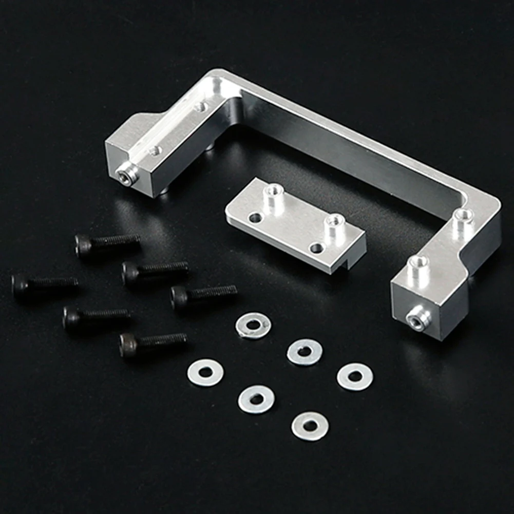 Cnc metalowe mocowanie serwomechanizmu 1/5 Hpi Rofun Baha Rovan Km Baja 5B 5T 5Sc części do zabawek, srebrne