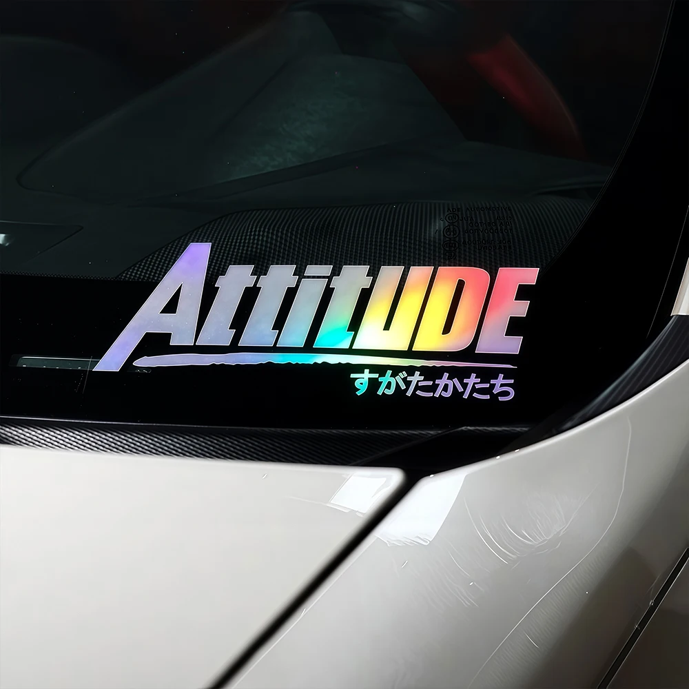

Waterproof Self-Adhesive Decal for Motorbike Fuel Tank Car Window Sunscreen Decor Japanese Style Attitude Motorcycle Sticker