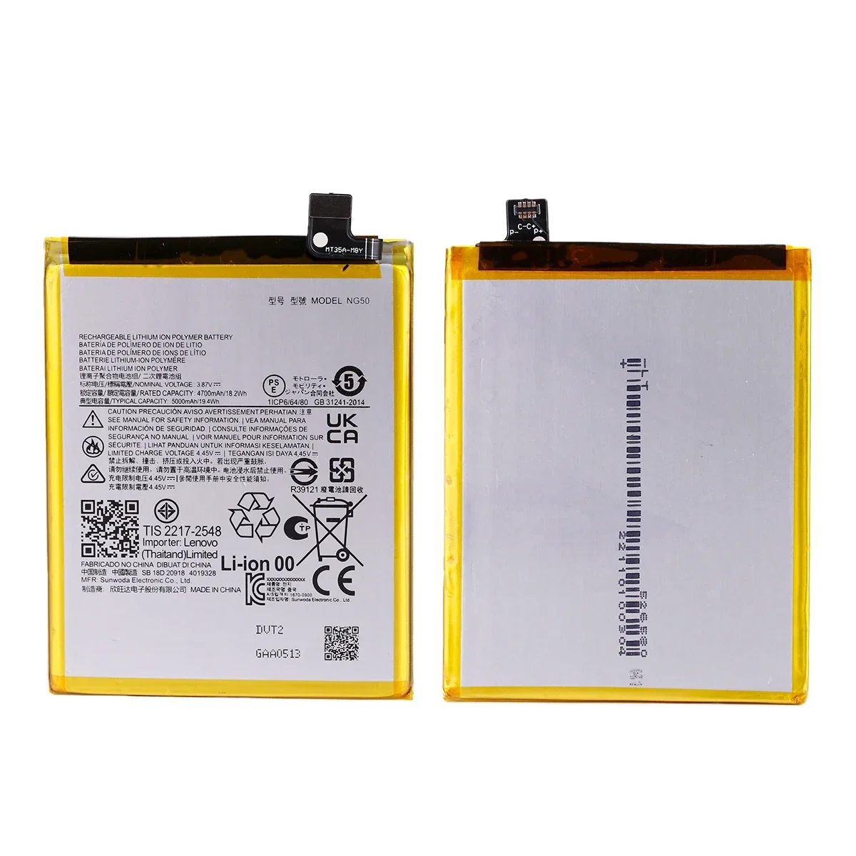 Nuovissima batteria NG50 5000mAh per batterie per telefoni Motorola G62/Moto G71 5G /XT2169 + strumenti