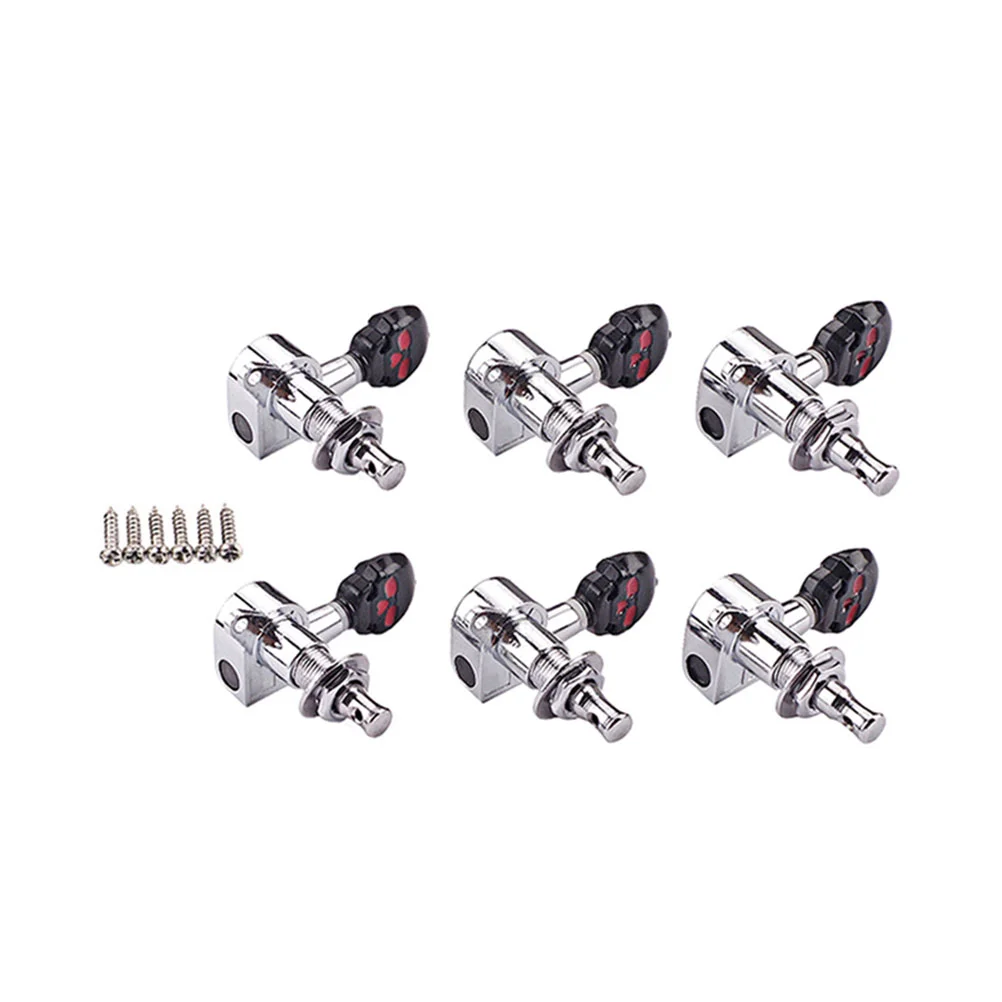 

1 Set Guitar Machine Heads 6R Tuning Peg Tuner String Key with Screws for Guitar