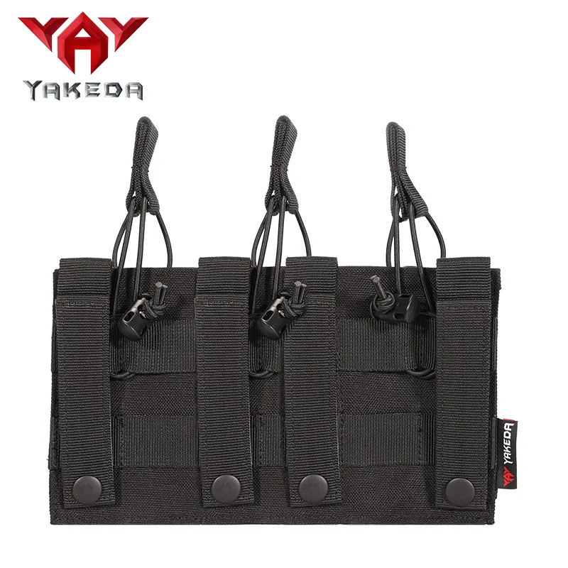 Imagem -03 - Yakeda-tactical Triplo Acessório Bolsa Egg Clip Pouch Molle Bolsa de Cintura 1000d