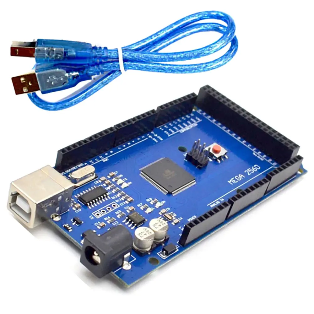 New Level Version Mega2560 R3 Development Board Atmega16u2 Improved Version With Ch340g Send Data Cable