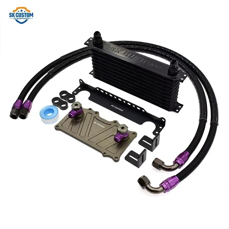 Hot Sale Oil Cooler Kit for Cayenne Panamera 3.0L 3.6L 4.8L Engine 94810728122 Nylon Hose Kit