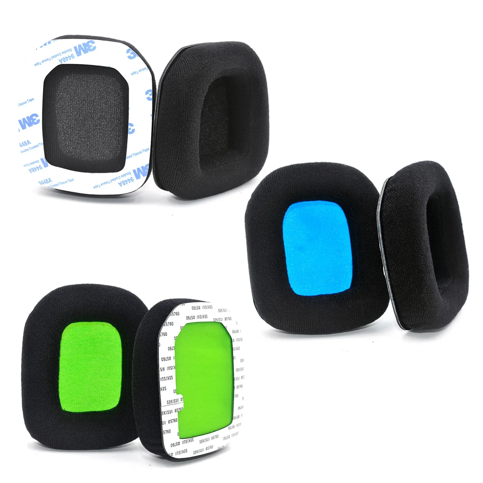 

Replacement Velvet Memory Sponge EarPads Suitable For Logitech Astro A20 Headphones Soft Foam Cushion Cover High Quality Earpads