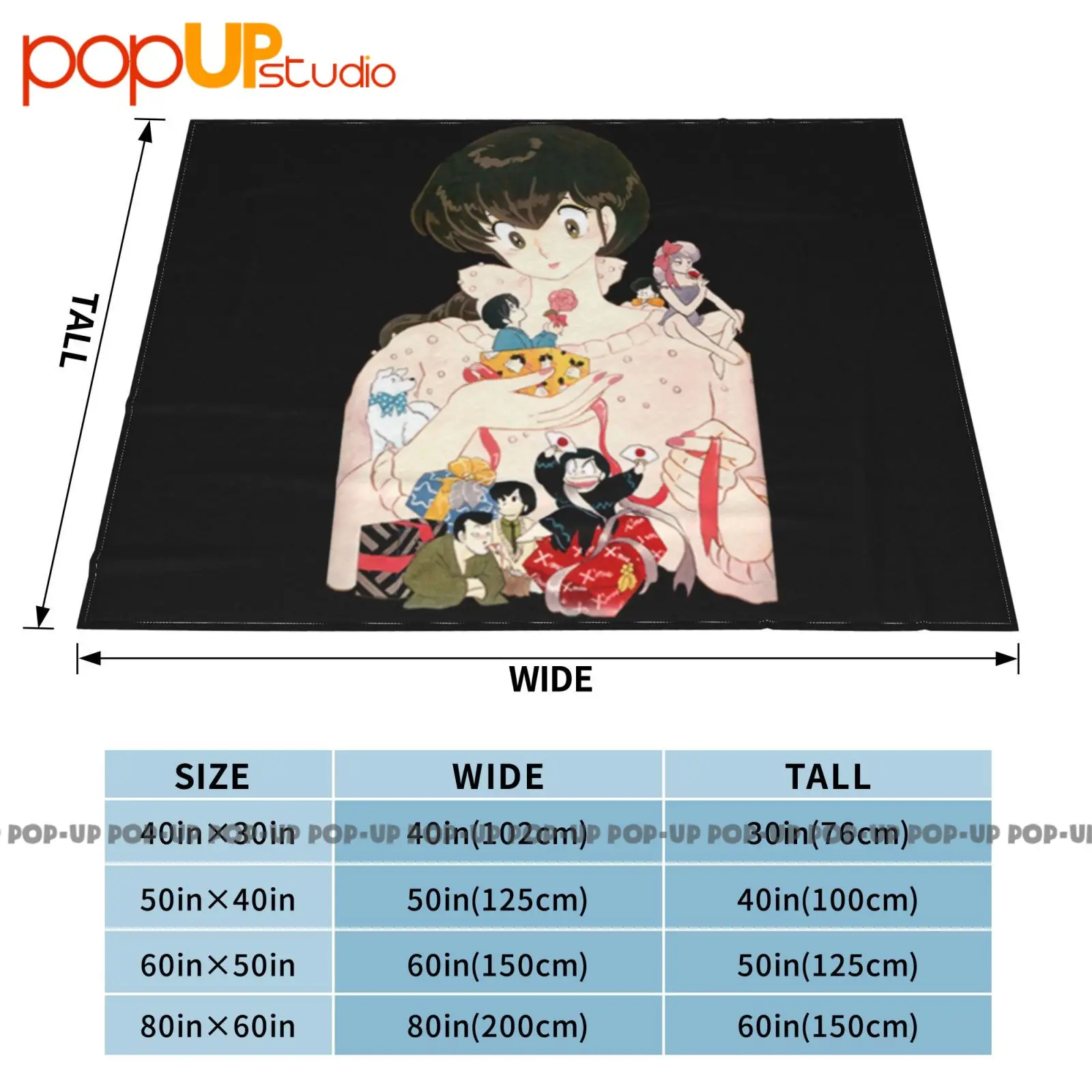 Tributo Maison Ikkoku Cara Dolce Kyoko Cartone بطانية فائقة النعومة لحاف الشتاء غطاء أريكة أغطية السرير