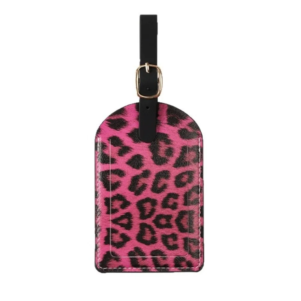 2pcs Leopard Print Passport Cover Protective Cover Unisex Design Passport Holder PU Leather Storage Bag Travel Document Holder