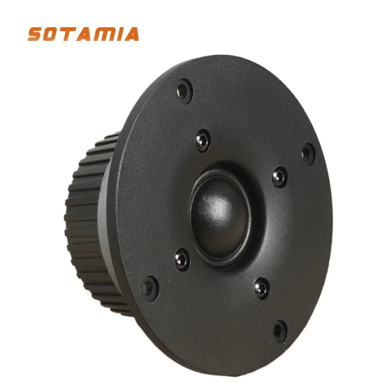 

SOTAMIA 1Pcs 4 Inch Tweeter Audio 4 Ohm 30W Silk Film Loudspeaker Fever HIFI DIY Home Theater Music Bookshelf Bluetooth Speaker