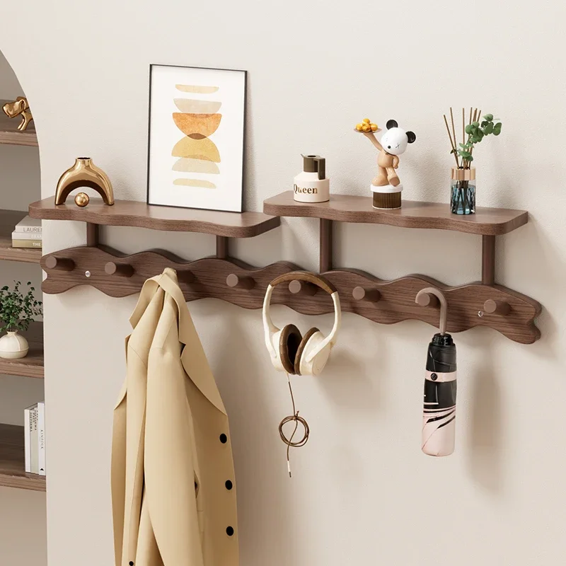 

Modern Fashionable Wall Mounted Coat Racks Simple Elegant Generous Perchero Ropa De Pie Furniture for Interior Decor Designer