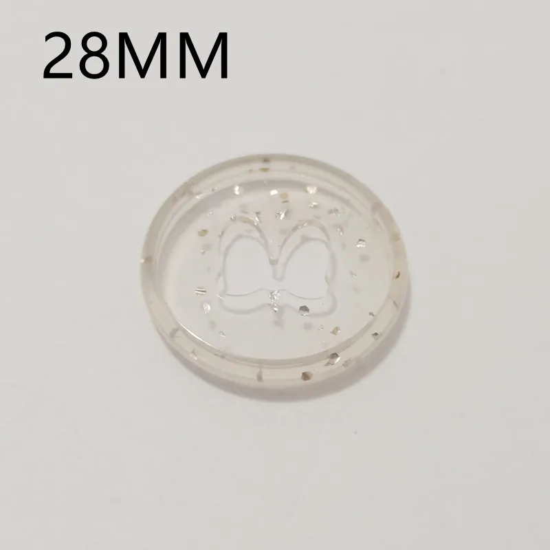 100PCS28MM ear pattern plastic binding ring binding buckle mushroom hole notebook binding supplies