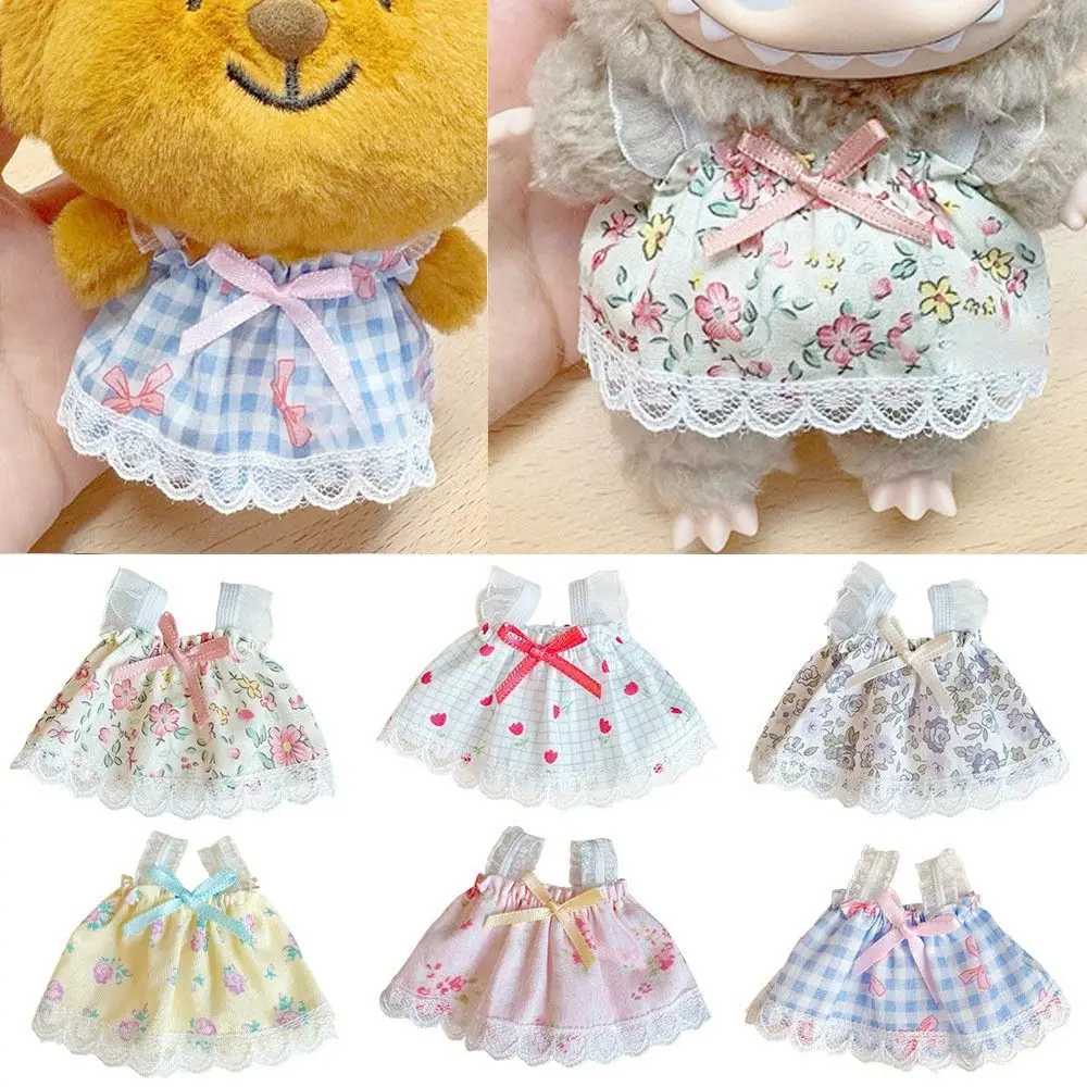 Lovely Princess Dress 10~15cm Plush Dolls Clothes Accessories Fashion Dresses Skirt Decoration for EXO Idol Dolls Accessories