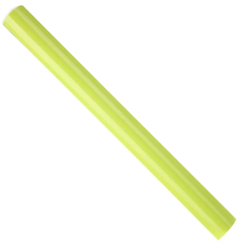 

New Practical Foil Film Wrap Foil Film Glossy Neon Parts Sticker Vinyl Wrap Roll Yellow Car Decal Good Adhesion