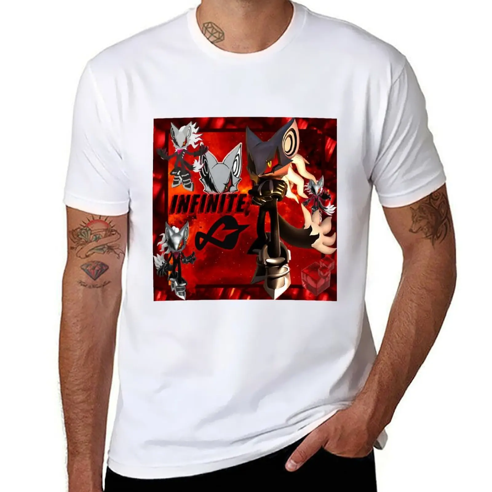 

infinite (edgy) T-Shirt t shirts for man pack white t shirts cotton 100% T-Shirt