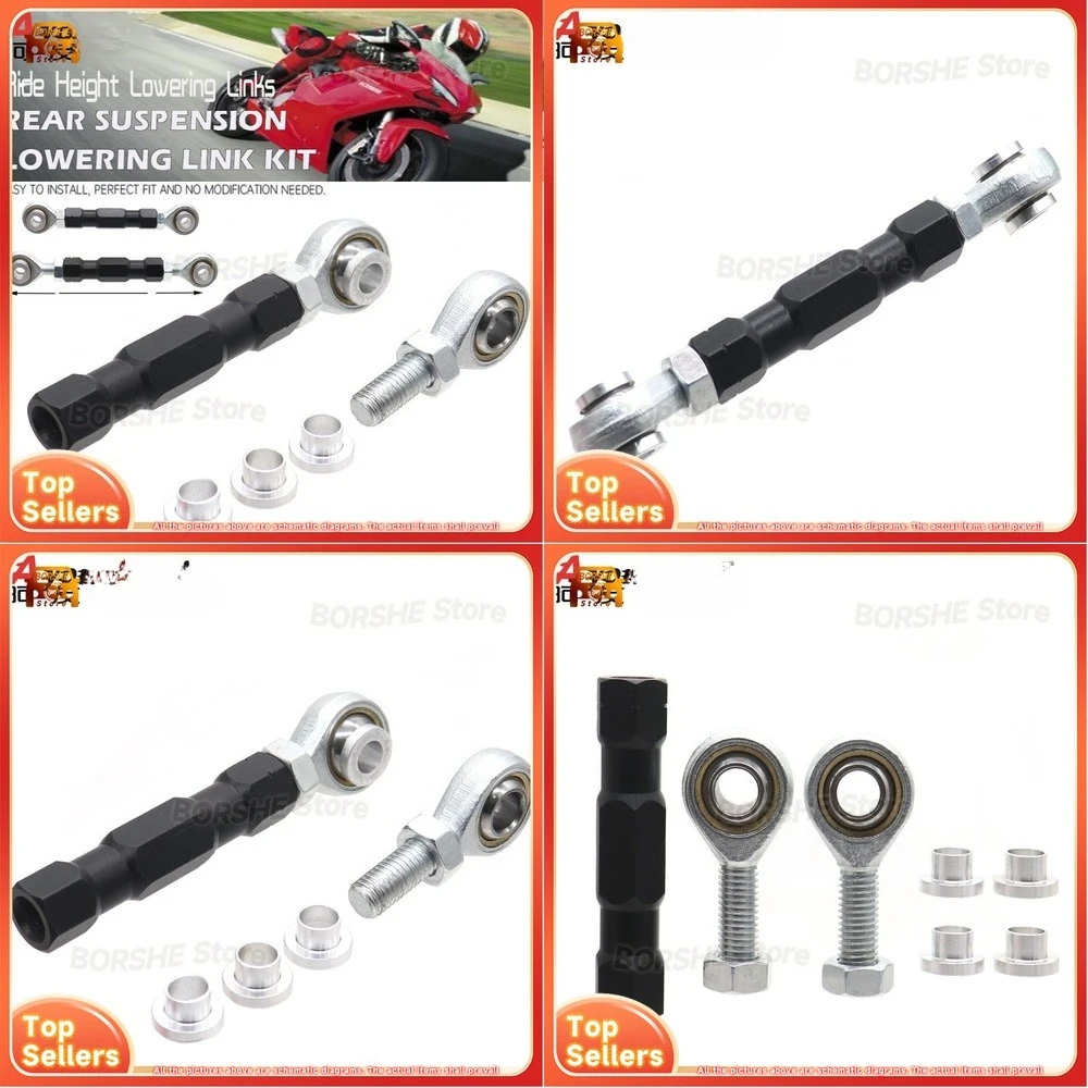 

2026 Suitable for Ducati 1098 S R 848 EVO Rear Shock Lowering Link Rod Kit Connecting Rod Frame Dog Bone