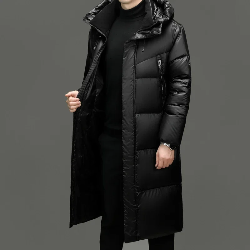 Luxury Long Down Jacket Man Padded Designer Clothes Men Duck Down Men's Lightweight Padding Mens Winter Jacket Casual Coat