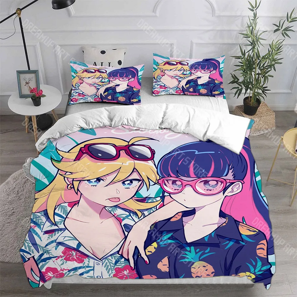 3D Printed Panty Stocking  Garterbelt Anime Bedding Set for Boys Girls Duvet Cover Twin Queen King Full Single Double Sizes