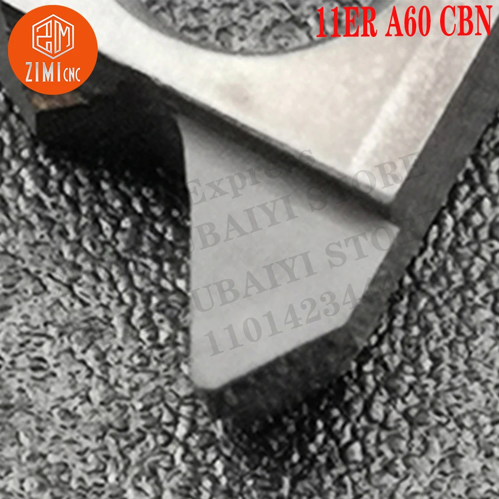 11ER A60 CBN 11ER A60 Thread Turning Tools Insert CNC Turning Insert mechanical Cutting Thread Metal Lathe Tools Carbide Inserts