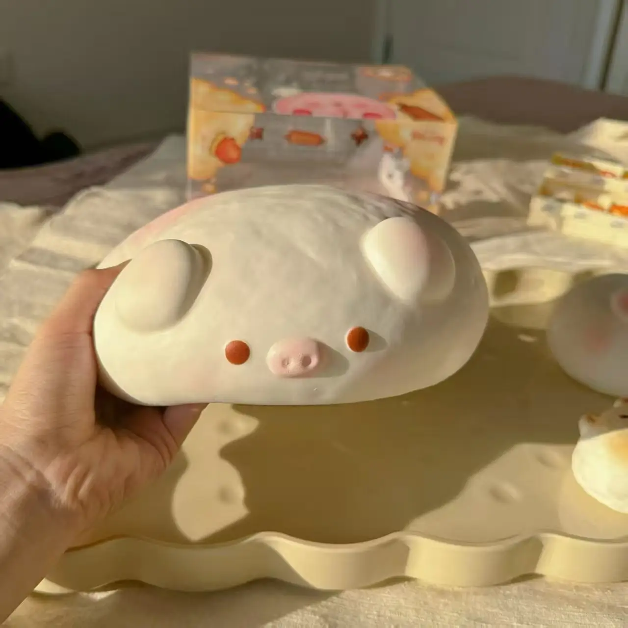 Vochtig Piggy Langzaam Stijgende Squishy Zacht Varken ASMR Zintuiglijke Anti Stress Fidget Speelgoed voor Kinderen Niet-giftige Knijpbal voor Volwassenen Angst