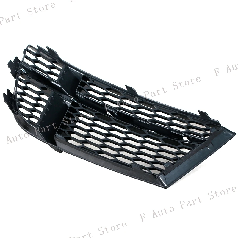 2PCS For Audi A3 8V S-Line Sedan Sportback Convertible 2017 2018 2019 Front Bumper Fog Light Lamp Trim Grille Cover Frame Bezel