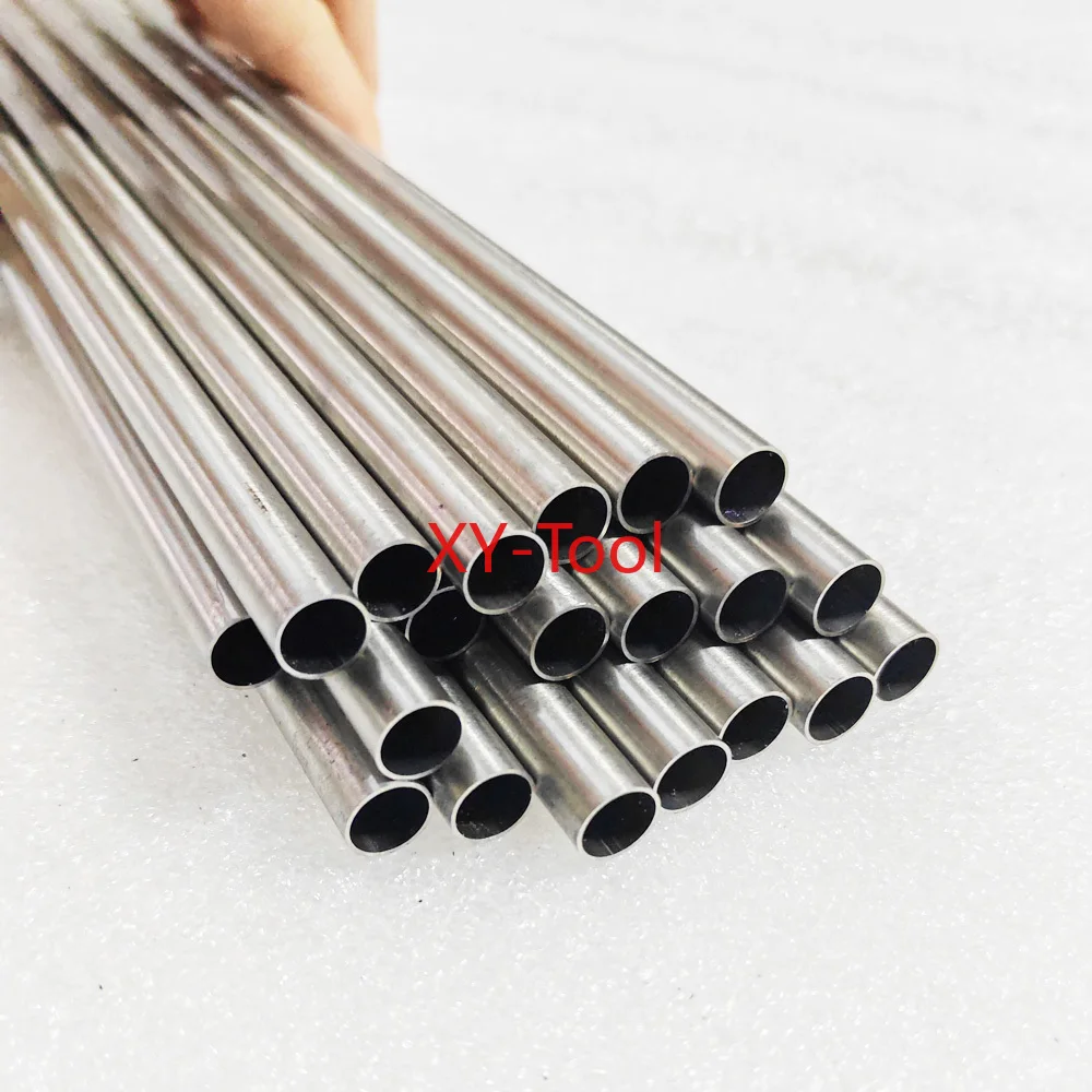 OD8-30mm 304 Stainless Steel Tube Capillary Pipe Steel Pipe Round Tubing Hollow Industrial CNC Metal Pipes Processing ID6-28mm