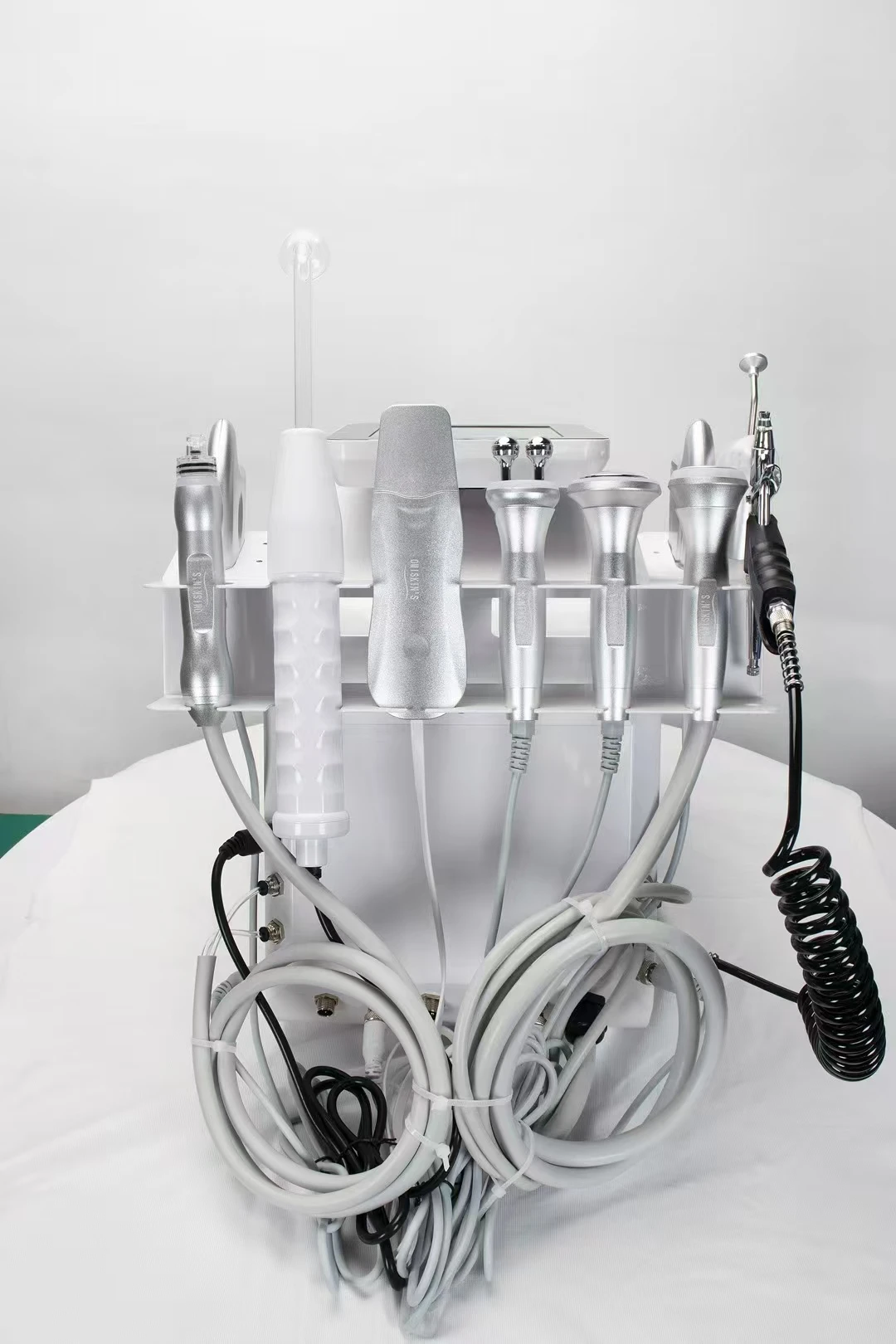 9 in 1 Benchtop Black Pearl Professional Face Spa Aqua Peel Facial Hydrderm5abrasion Machine Face Cleansing Firming Lifting