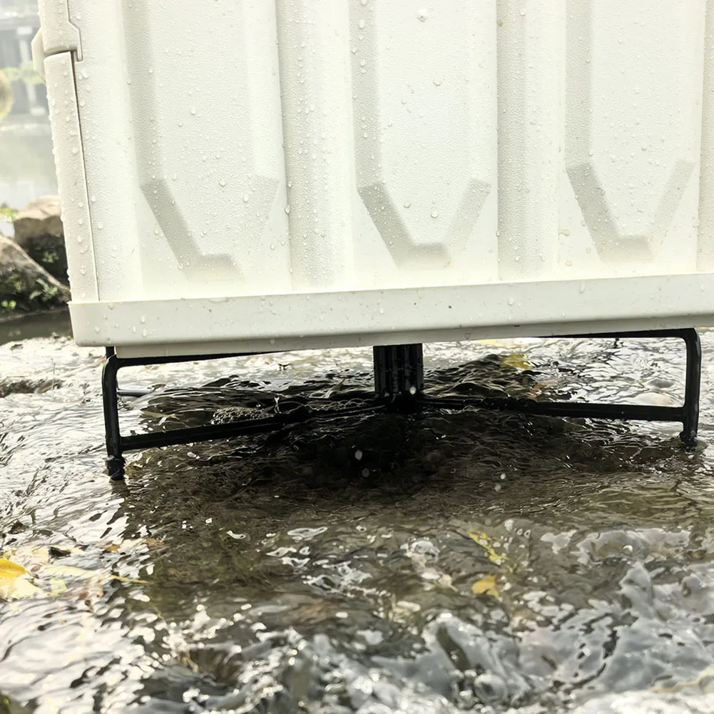 

Сверхпрочная складная подставка для кемпинга с регулируемыми ножками и нескользящим креплением, многофункциональная опорная рама для использования на открытом воздухе