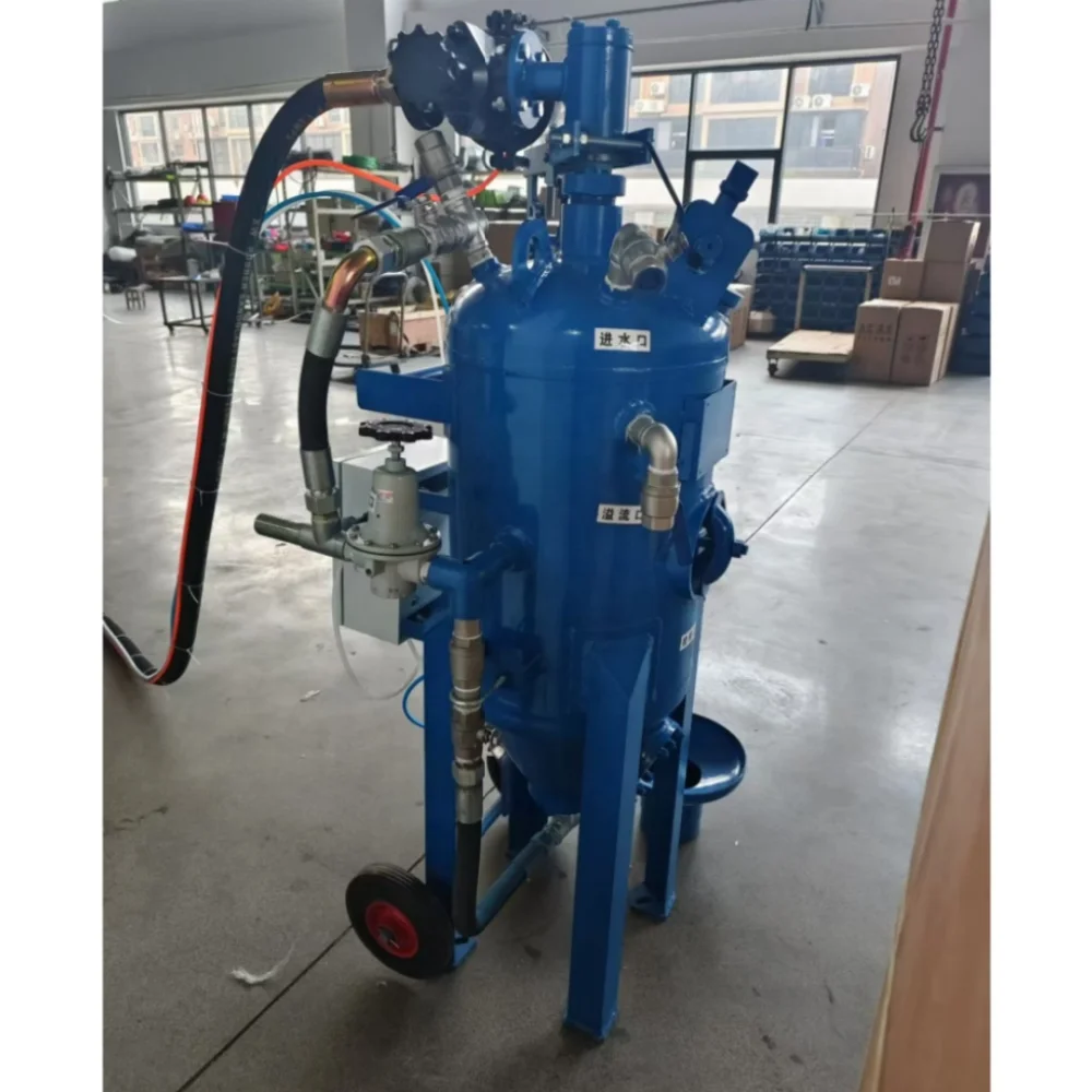 

CE Certified Quality High Pressure Water Sand Blasting Machine Wet Dustless Mobile Graffiti Cleaning Sandblaster From Factory