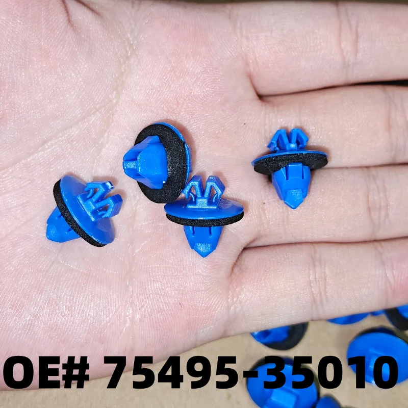 40PCS OE# 7549535010 Scratch-Resistant Skid Plates Compatible with Toyota Land Cruiser, Highlander, RAV4, and Prado