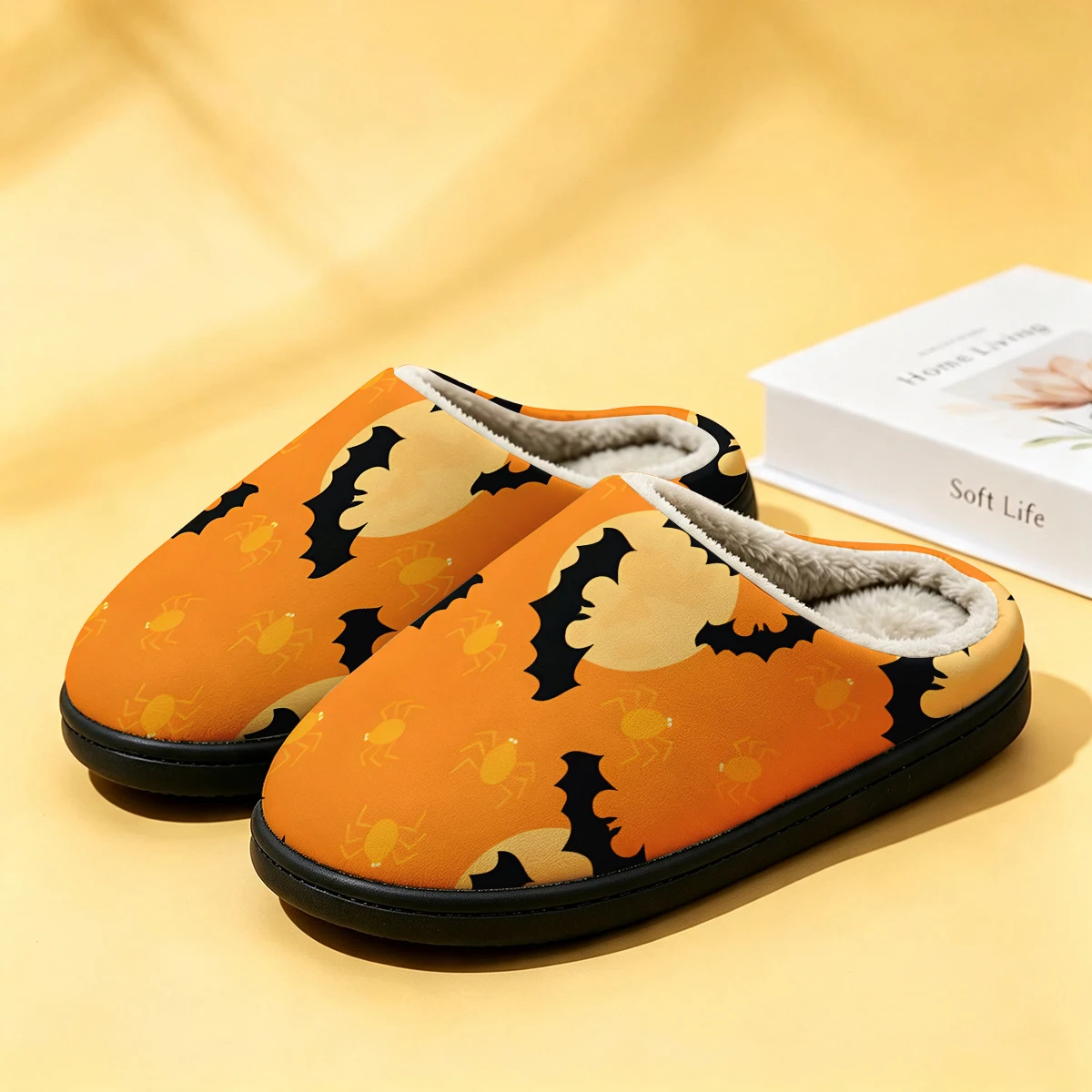 Orange Bat Moon Shapes Women's - đánh giá và giá Men Shoes High