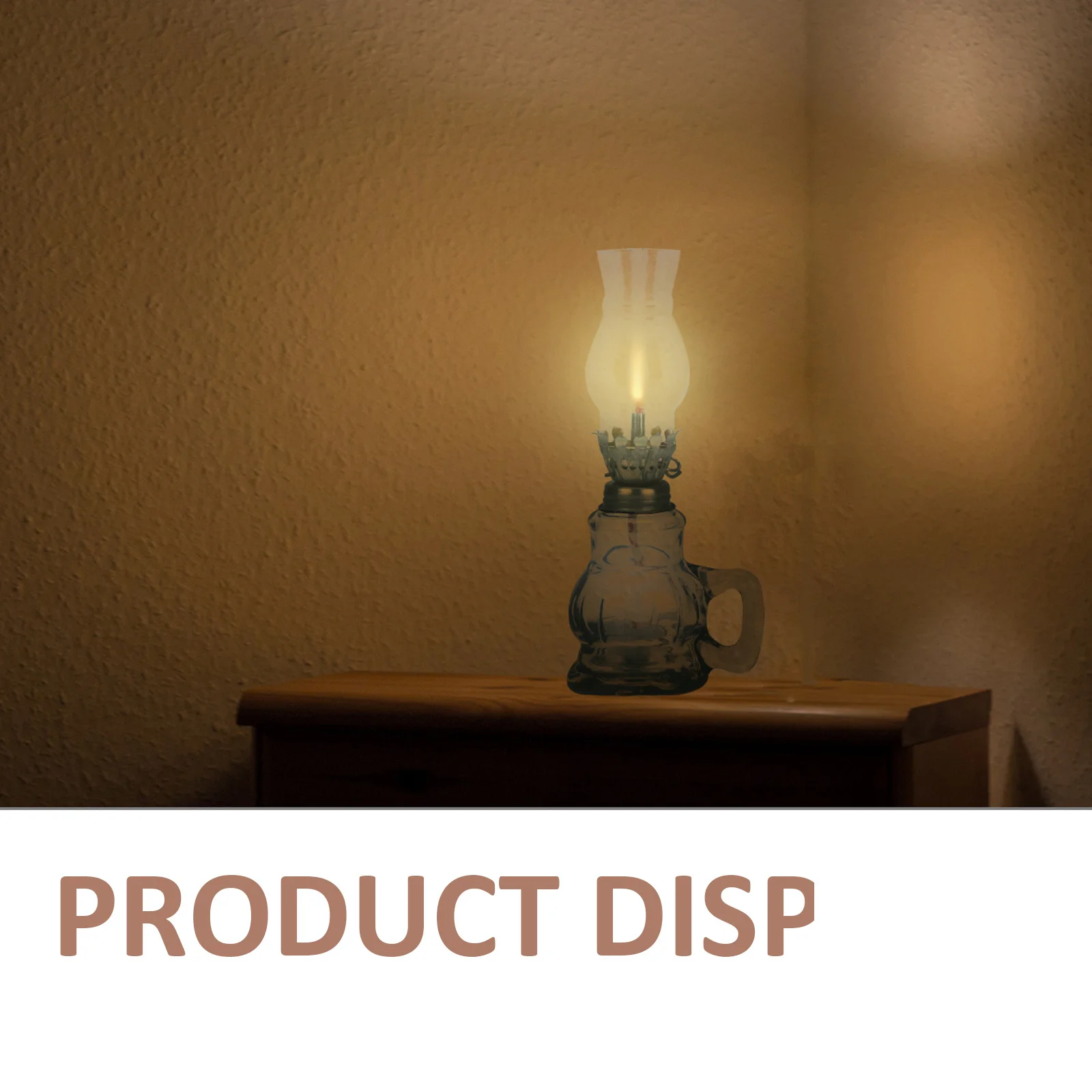 مصباح زيتي مصنوع من الزجاج مصباح غطاء لغرفة المعيشة وغرفة النوم والحديقة ديكور حل الإضاءة العتيق #5