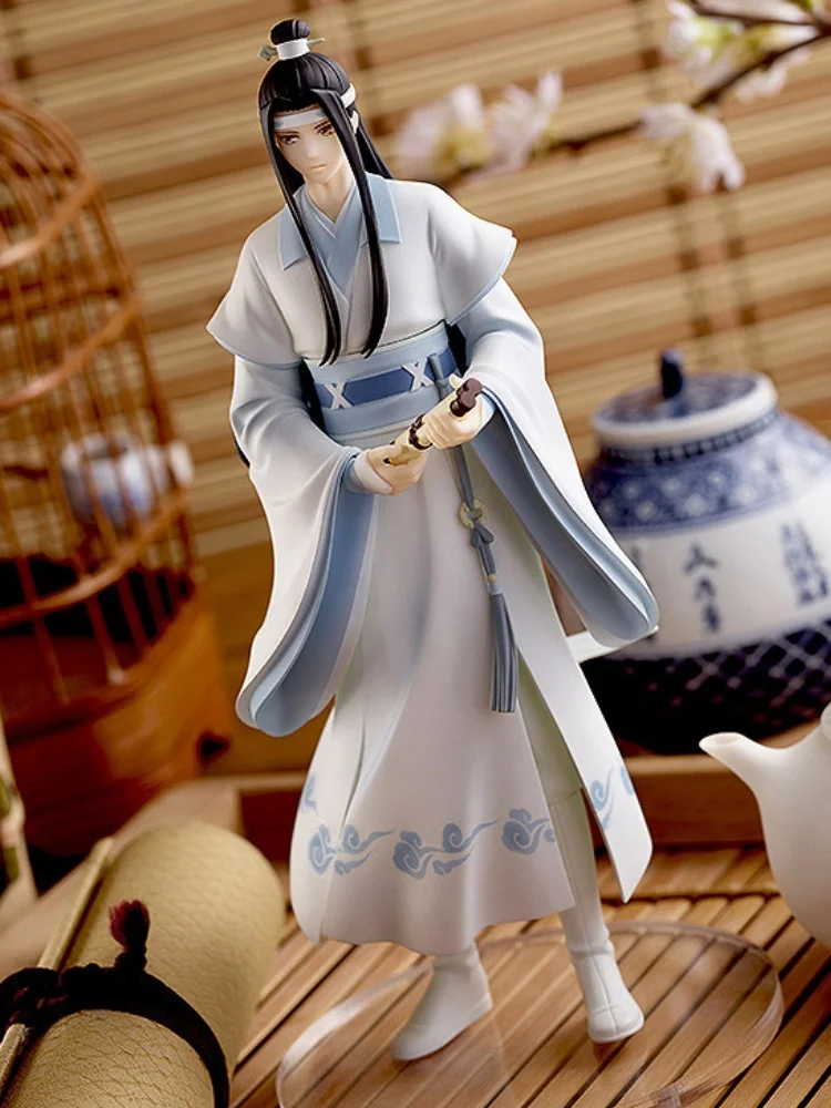 In Stock Genuine Modaozushi Model Wei Wuxian Lan Wangji Anime Figures Model Pvc Mdzs Desktop Home Ornaments Kids Gifts Toys