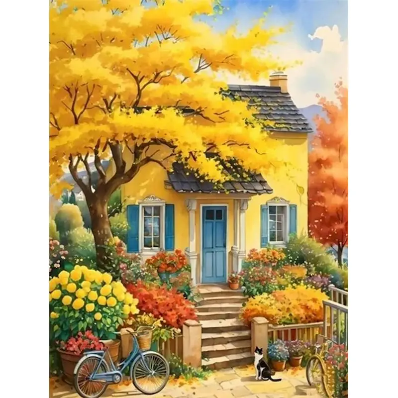 

CHENISTORY полная дрель алмазная живопись милый кот животные DIY хобби мозаика набор для вышивки крестом вышивка распродажа домашний декор подарок