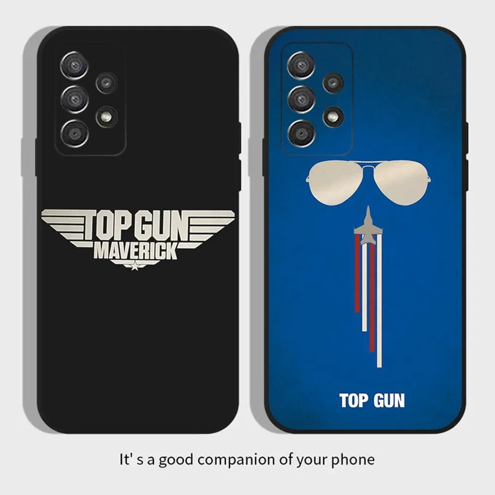 Top-Gun Tom C-Cruise Phone Case For Samsung Galaxy A13,A21s,A22,A31,A32,A52,A53,A71,A80,A91 Soft Black Cover