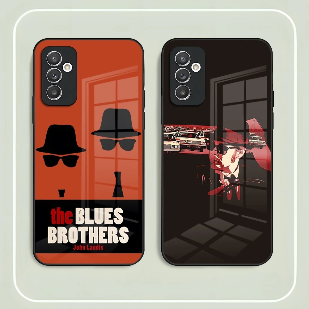 The Blues Brothers Phone Case For Samsung S24 Ultra S23 S22 S20 Fe S21 Plus Galaxy A54 A34 A24 A53 M54 Note 20 Back Cover