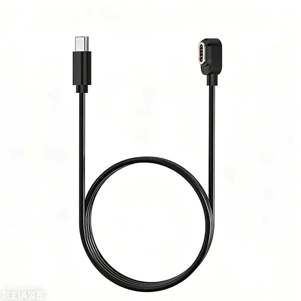 Magnetic Charging Cable Compatible with For Rokid AI Smart Glasses Utilizing TPE for Reduced Tangling and Strain
