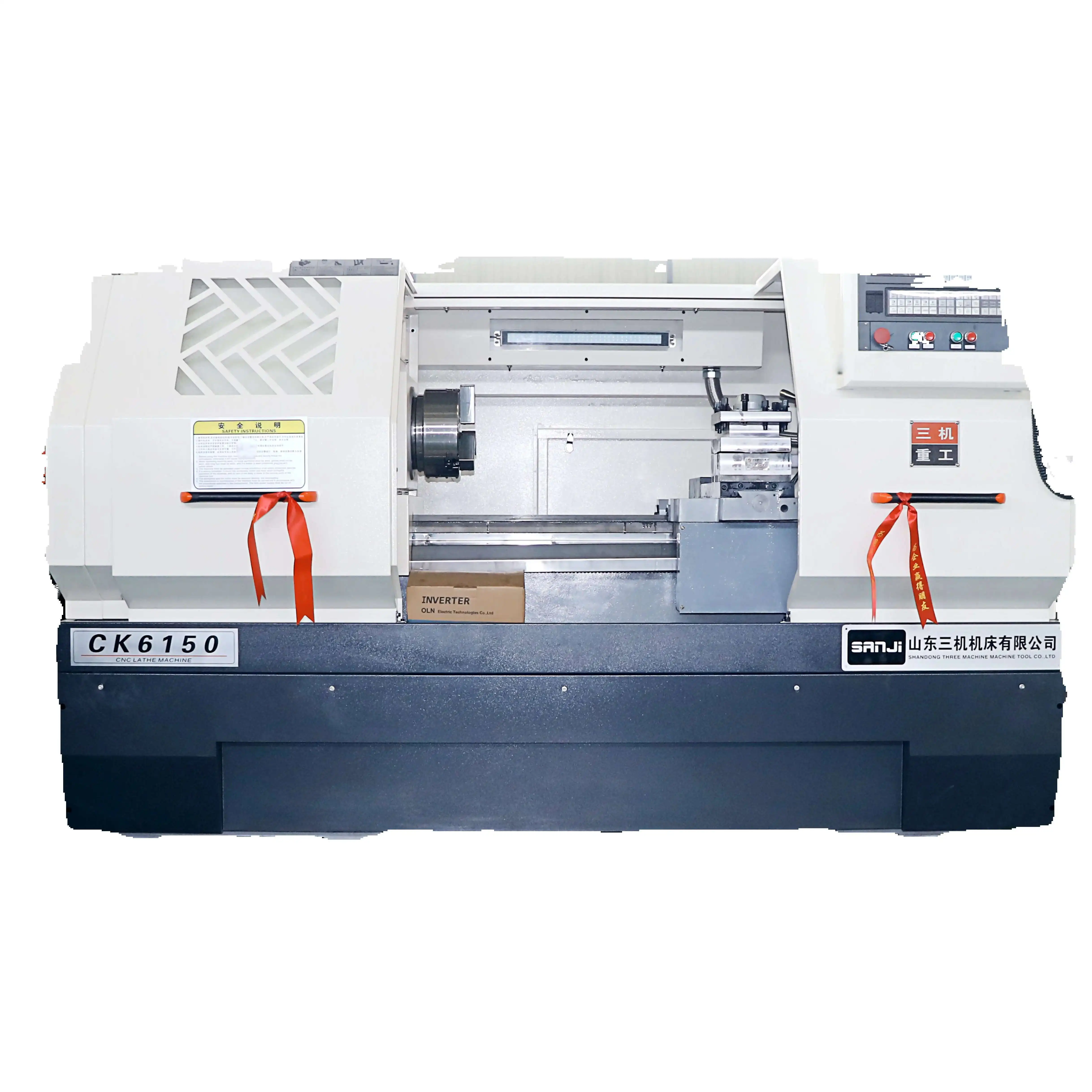 الصين أعلى Selg المعادن الأفقية الهيدروليكية تشاك السعر Ck6150 مخرطة CNC تايوان
