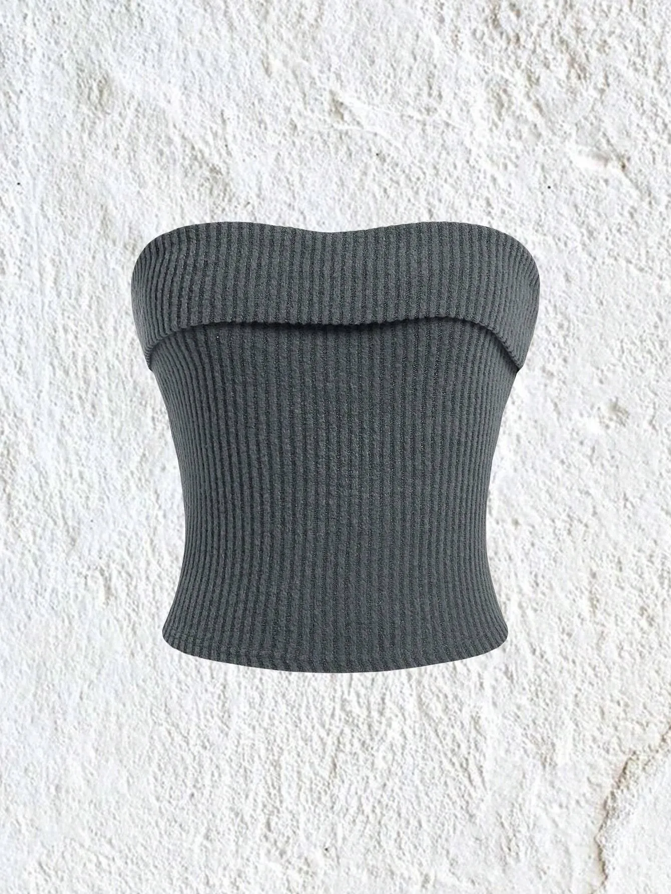 

Women Rib-knit Tube Top Summer 2024 Y2K Clothes Grunge Punk Solid Strapless Sleeveless Slim Fit Crop Top Tank Tee Streetwear