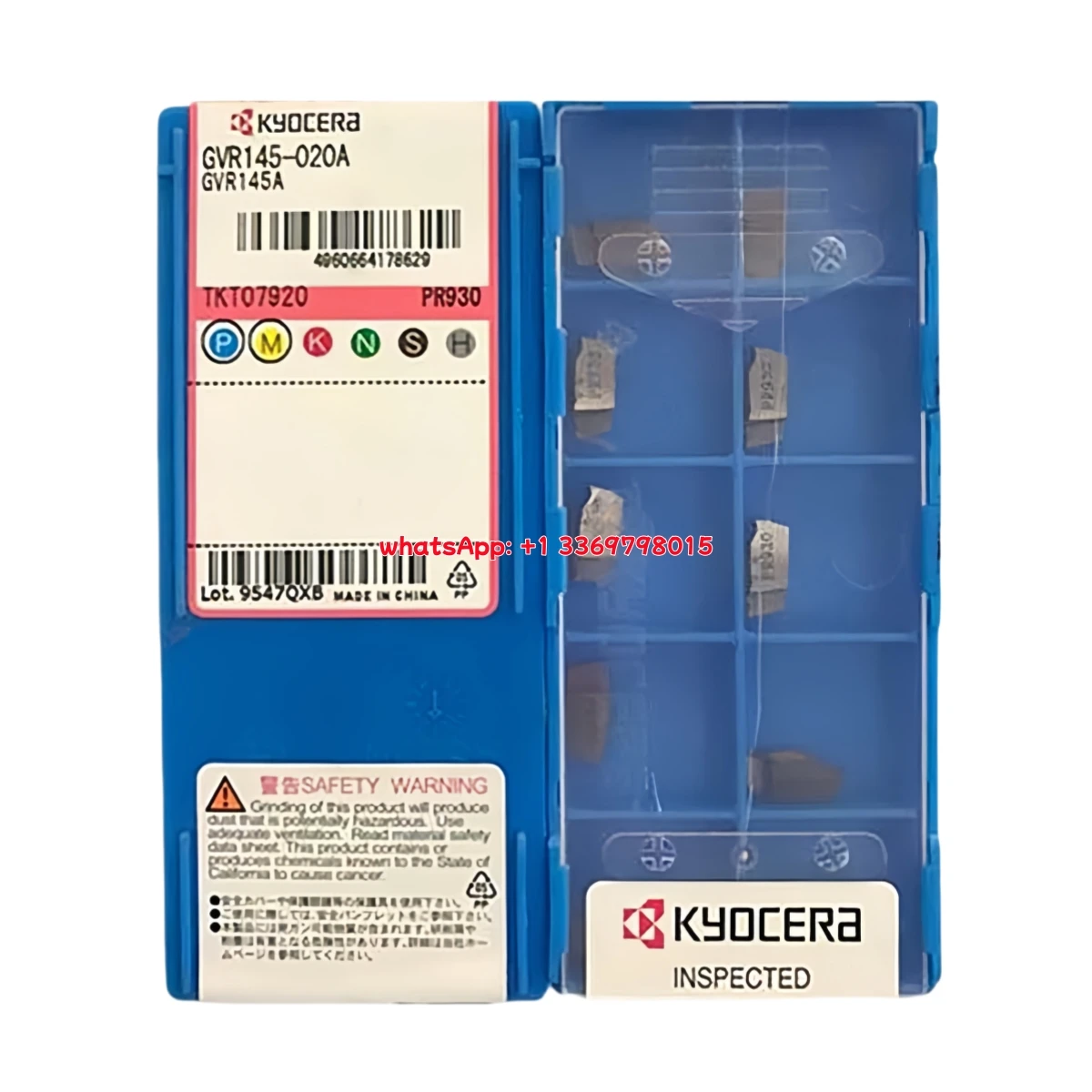 

10pcs 100% Original GVR 100-020 100 125-020 125 1455-020 145 185-020 185 A B S KW10 PR930 TC60M Groove Insert