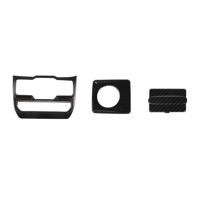 

For Jeep Wrangler JL 2018-2023 Cigarette Lighter USB Socket Window Control Panel Decorative Cover Decorative Decal,A Replacement