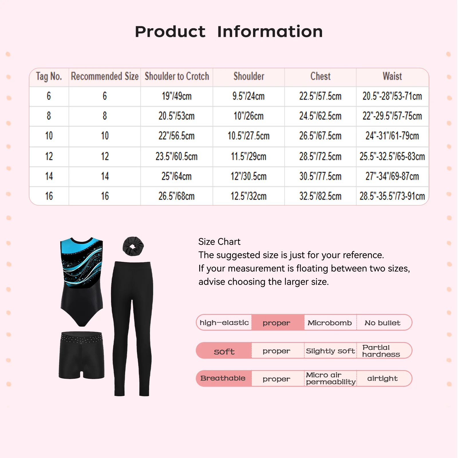 Kids Girls Gymnastics Leotard Figure Skating Outfit Sparkling Rhinestones Metallic Dance Bodysuit+Headwear+Shorts+Leggings Suit