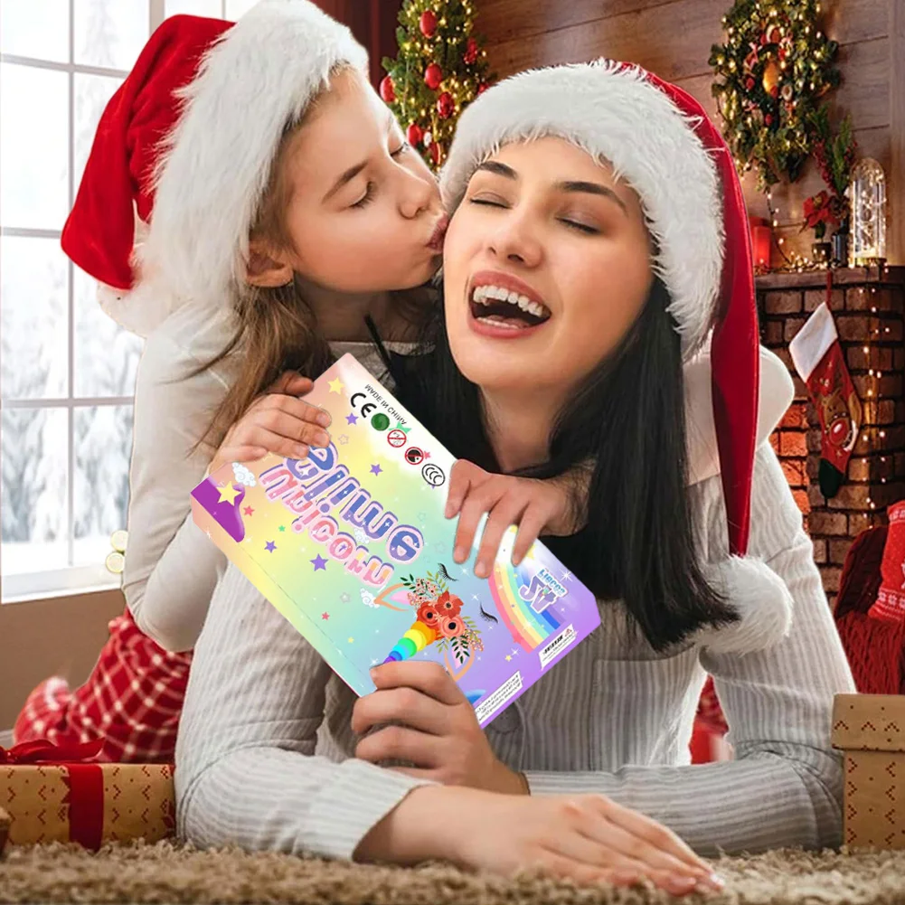 Slime Advent Calendar 2024 ปฏิทินจุติคริสต์มาส DIY Slime ทําชุดปฏิทินนับถอยหลังคริสต์มาสของเล่นสําหรับเด็กหญิงและเด็กชาย