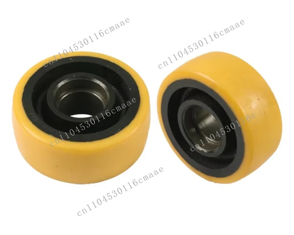 Forklift parts 125 * 50 (6204) polyurethane wheel auxiliary wheel