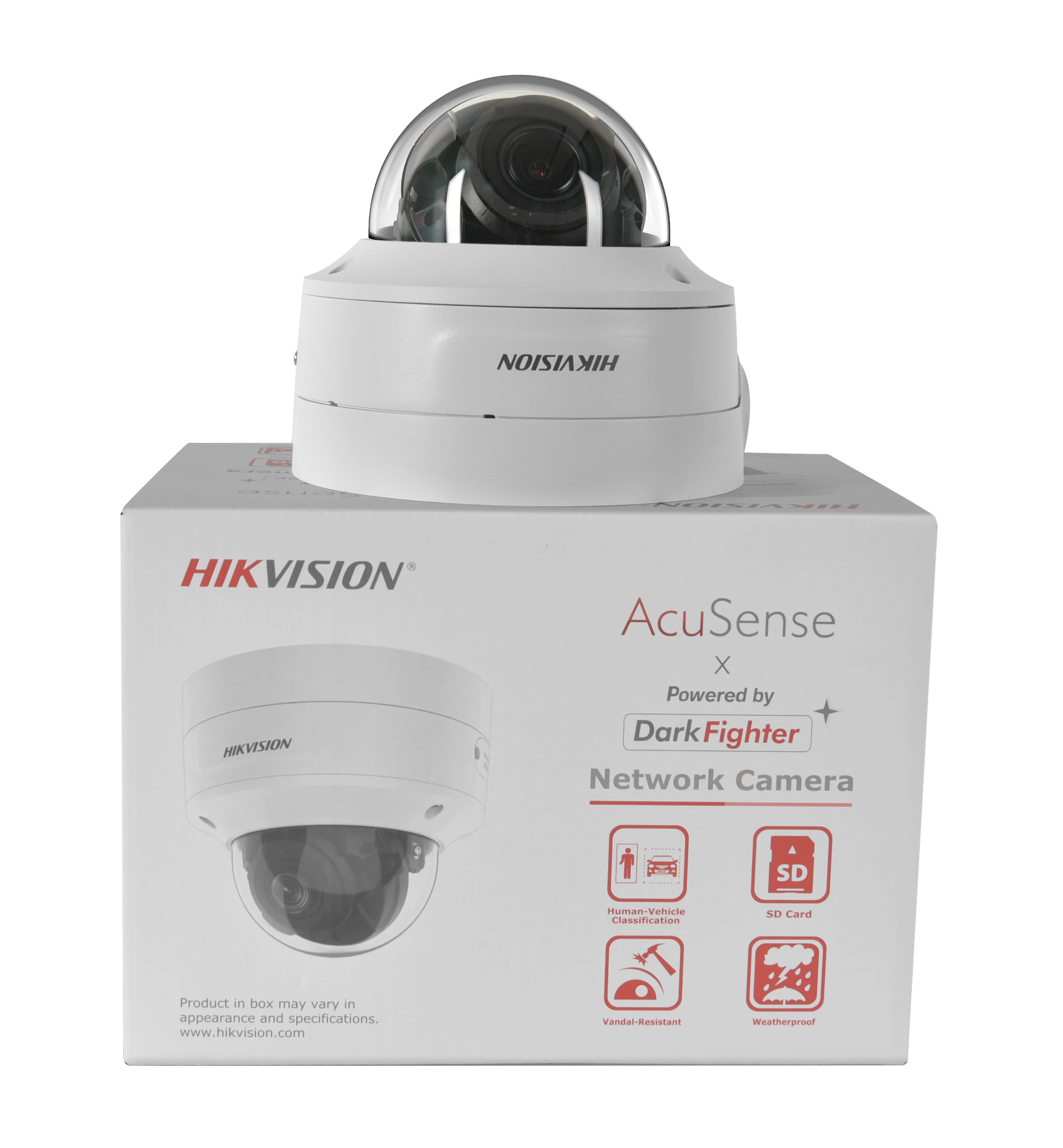 Hikvision Original DS-2CD2743G2-IZS DS-2CD2746G2-IZS 4MP AcuSense 4X ZOOM Motorized Varifocal IP Camera SD Slot POE Alarm I/O